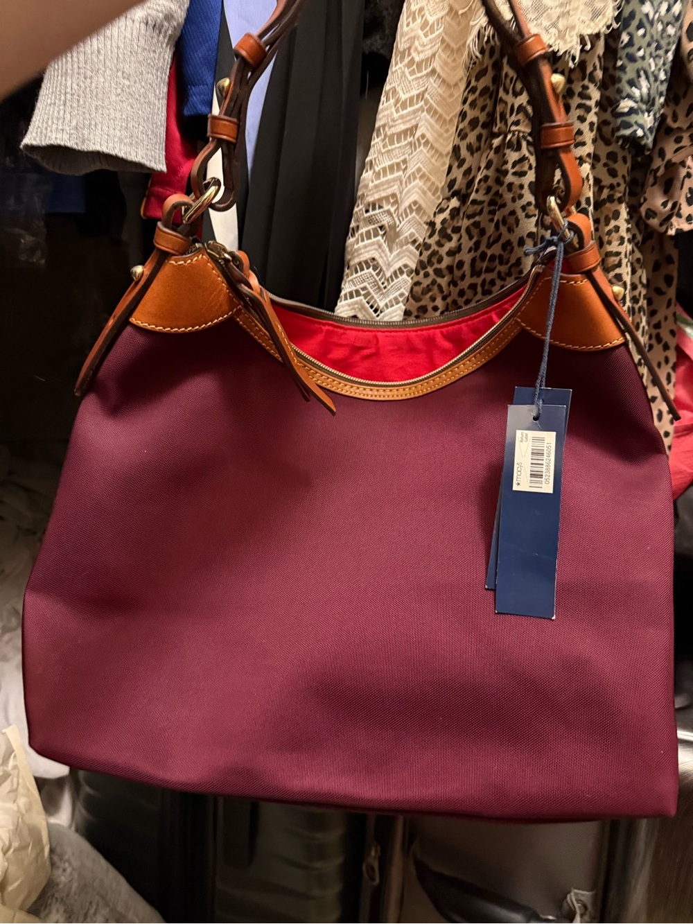 Dooney & Bourke Large Erica Women's Bag NWT - Picture 3 of 6